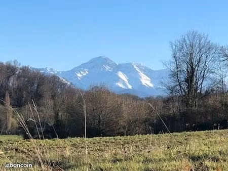 grand terrain constructible 7 461 m² avec superbe vue sur le pic du midi et les pyrénées