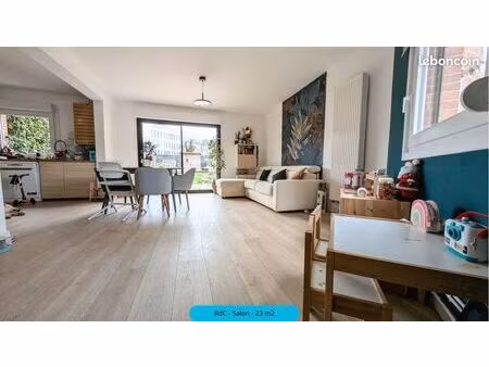 vente maison villeneuve-d’ascq – les prés - 3 chambres et garage