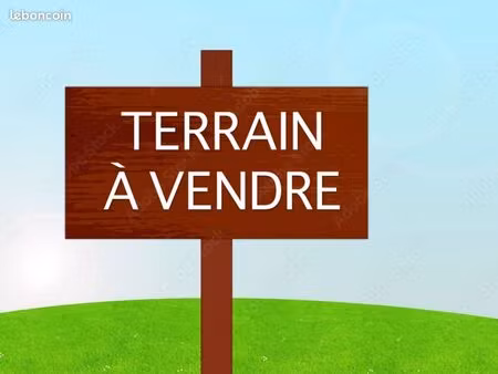 terrain à vendre