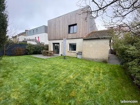 nantes chantenay jolie maison rénovée avec jardin et garage