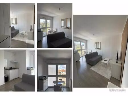 studio meublé neuf avec parking