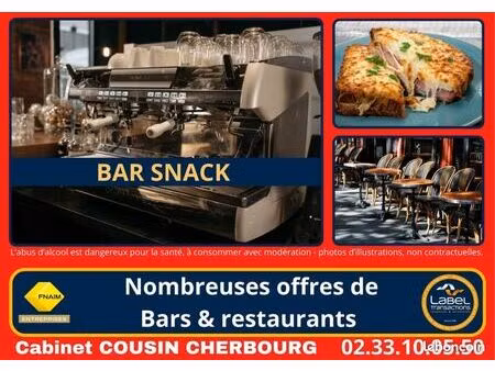 fonds de commerce bar 60 m²
