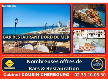 fonds de commerce bar  restaurant agon coutainville