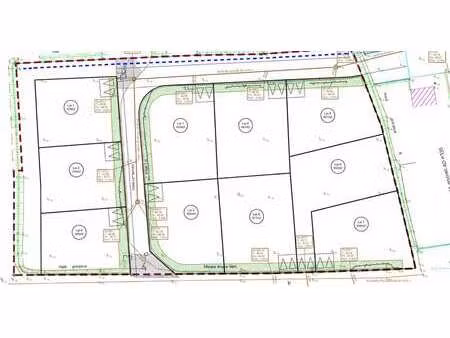 vente terrain à domjean (50420) : à vendre / 6410m² domjean