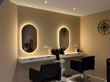 fond de commerce  salon de coiffure a veauche