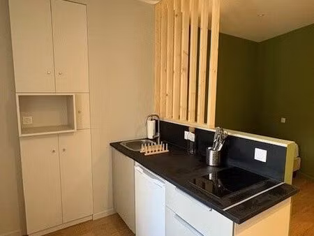  appartement t1 bis meublé idéalement placé au calme en centre ville