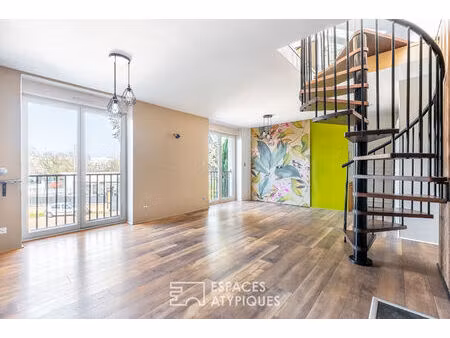 duplex atypique en centre-ville