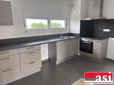 strasbourg  3 pièces dans résidence récente