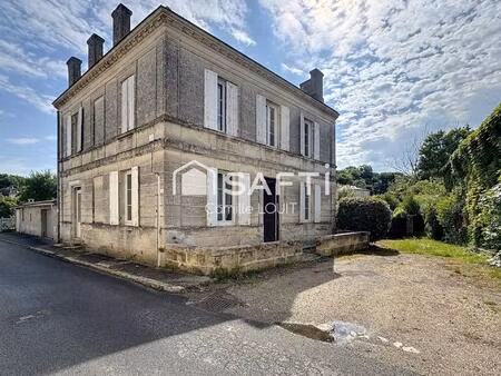 maison en pierre de caractère – centre de cambes
