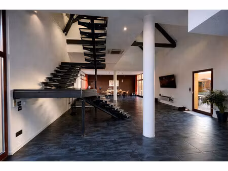 corps de ferme - loft - dépendance maison alsacienne + piscine