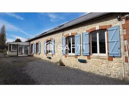 maison en pierre offrant le confort de plain-pied.