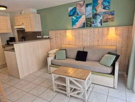 maison meublée 46 m² duplex t3 au cœur d'une résidence de tourisme 3 étoiles