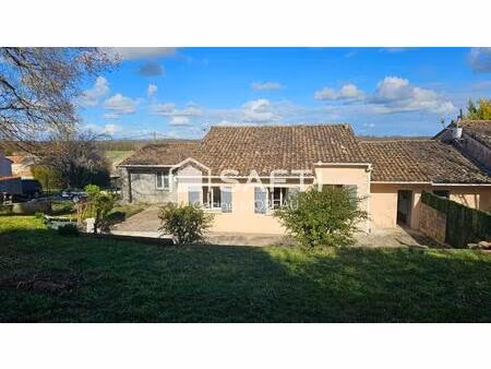 maison de 112m² cuisine ouverte sur séjour 3 chambres