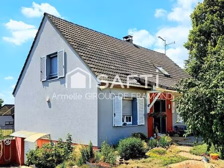 à saint-bernard (68720) belle et confortable maison de 1980 de 147 m2  6 pièces  piscine  