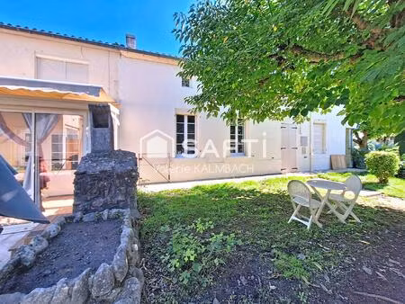 2 maisons attenantes - jardin - garages