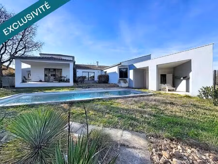 villa contemporaine de plain-pied – 165 m² – impasse – piscine sans vis-à-vis