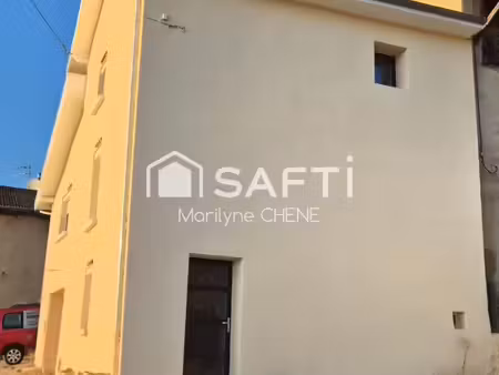 maison de village sur les hauteurs de tolvon ( 5 minutes de voiron) de 120m² avec garage+c