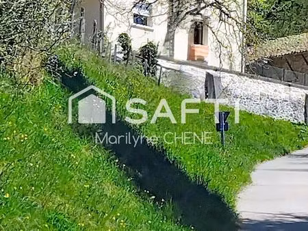 maison de village sur les hauteurs de tolvon ( 5 minutes de voiron) de 120m² avec garage e