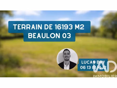 terrain à bâtir à beaulon (03230)