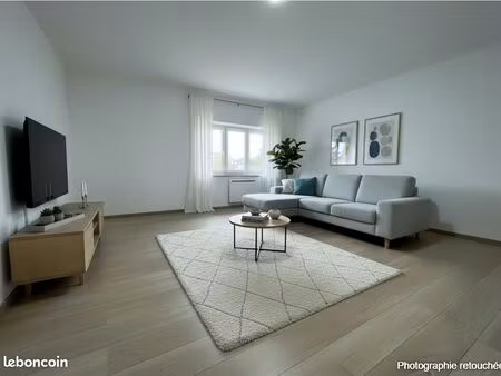 rare à la location à grosbliederstroff : spacieux duplex 105 m² avec garage et jardin  une