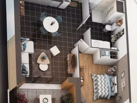 location appartement t2 à brignais