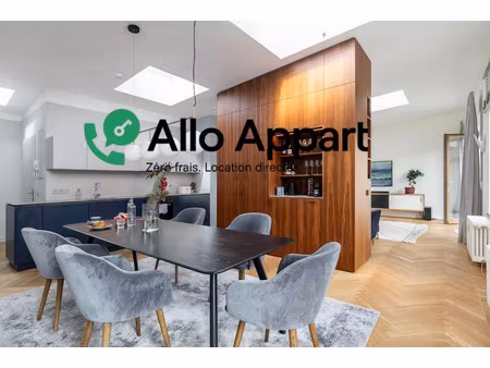 location meublée appartement 2 pièces 55 m² à paris 16ème (75016)  1 110 €