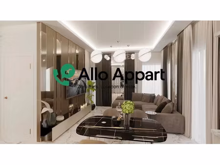 location meublée appartement 2 pièces 47 m² à paris 16ème (75016)  1 170 €
