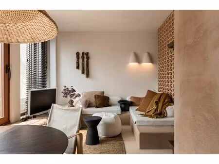 studio mansardé aménagé et rénové avec grande terrasse