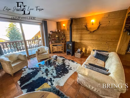 chalet cosy composé de deux logements