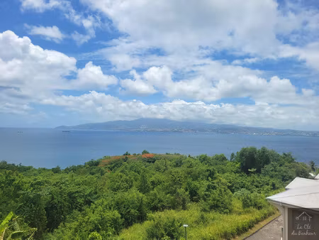 anse à l'âne studio meublé avec vue mer  à deux pas de la