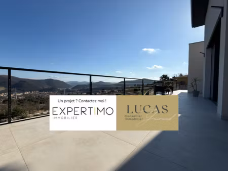 villa contemporaine 215 m2 habitables vue dominante clas