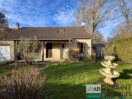 maison de plain pied avec jardin 3 chambres à couilly pont a