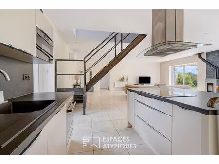 maison rénovée par architecte centre miribel