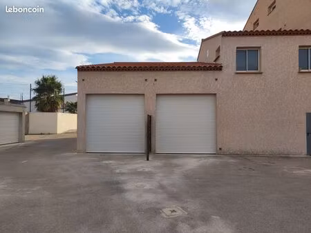 garage 20m² le barcares libre