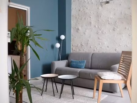 t2 33 m2 - entièrement rénové  meublé et équipé - 560 charges comprises