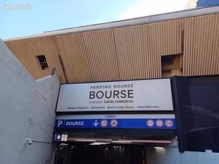parking indigo bourse musée d’histoire – marseille