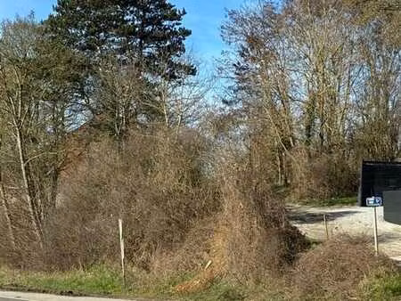 terrain en zone d'habitat sur 41m a rue pour +/- 480m²