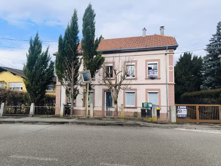 pfastatt  duplex 6 pièces  4 chambres  175m2  jardin et gara