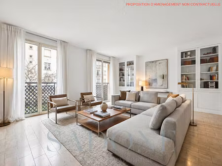 appartement familial neuilly victor hugo / duc d'orléans . 5 pièce(s) 2/3 chambres.106 m2
