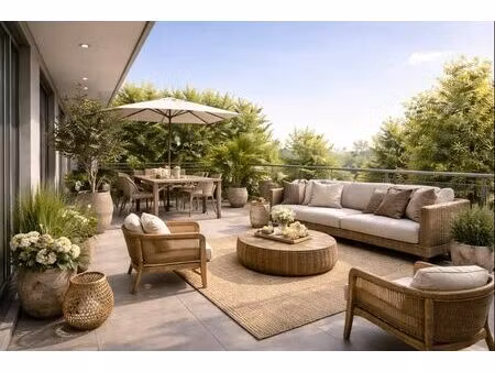 4 pièces au 4ᵉ étage avec 3 terrasses – centre-ville (secteur cossonneau / marché)