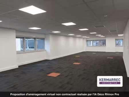 surface de bureaux de 220 m² lumineux et adaptable à louer