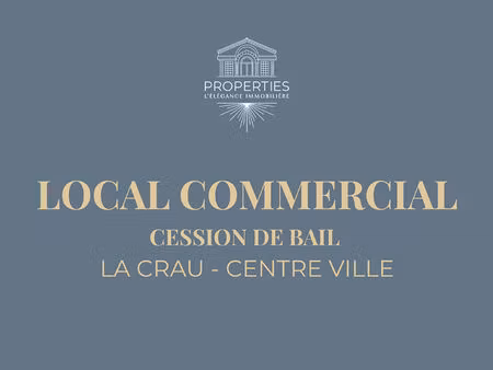 cession de bail - la crau - centre village