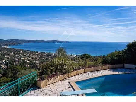 vue panoramique sur la baie de gigaro – cavalaire-sur-mer