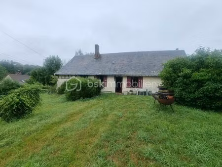 coup de cœur : longère normande - terrain de 1 120 m² avec vue panoramique & grange à pote