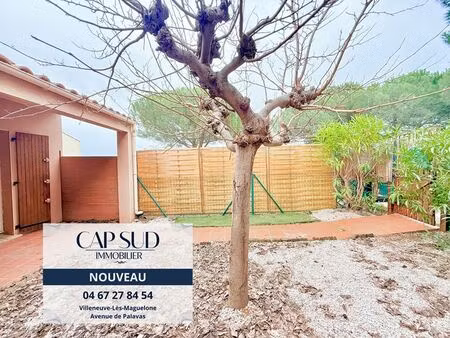 vente maison 3 pièces 35 m² villeneuve-lès-maguelone (34750)