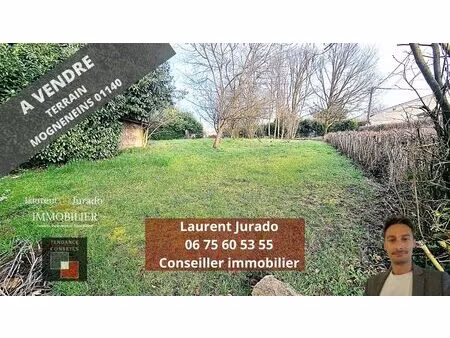 terrain constructible 670 m2 mogneneins 01140