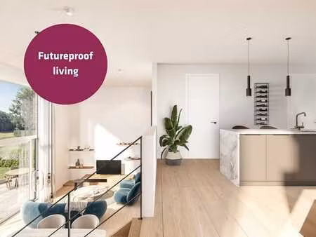 moderne split-level woning | veel lichtinval  zicht op groen