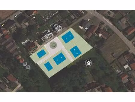 bouwgrond voor halfopen bebouwing (512m²)