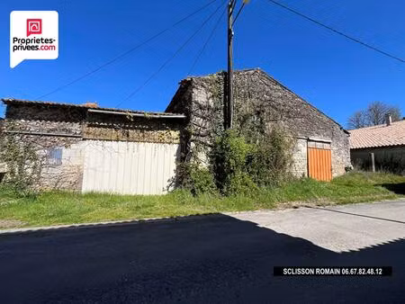 grange lorignac - grande dépendance - terrain - prix 53 990 fai