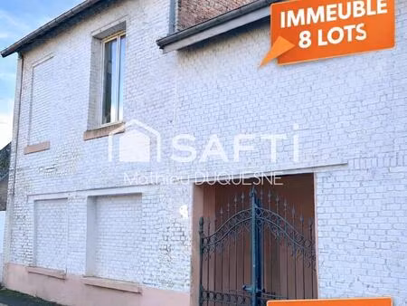 immeuble 8 lots + 10% rendement